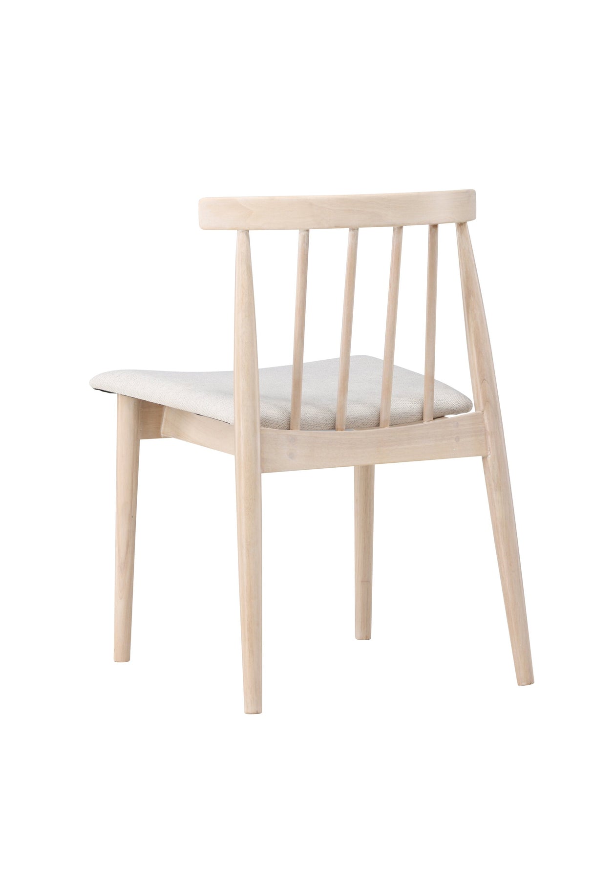 Flora Esszimmerstuhl - white - wash/Gummiholz - Essstühle - ALVAHOME
