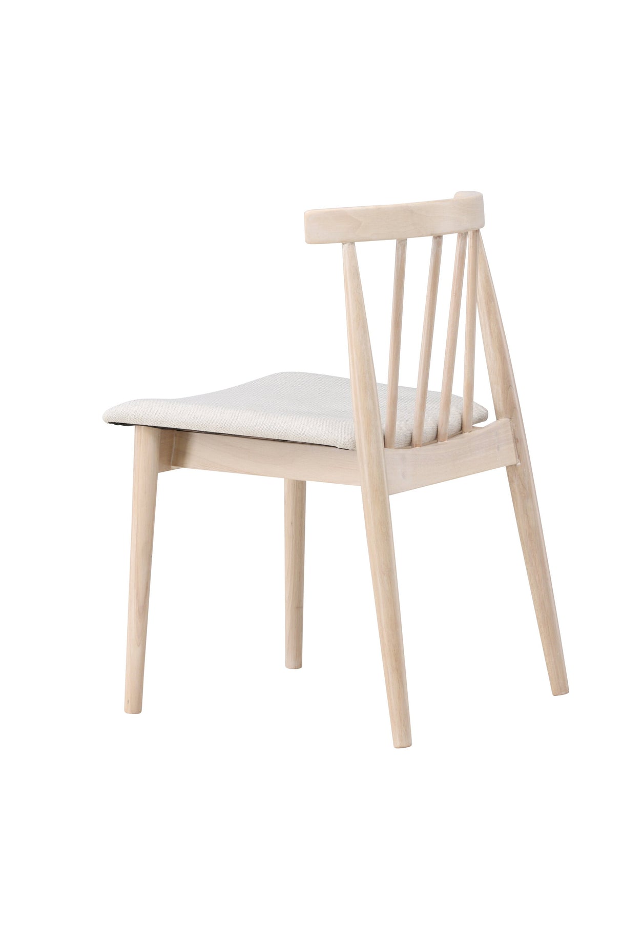Flora Esszimmerstuhl - white - wash/Gummiholz - Essstühle - ALVAHOME