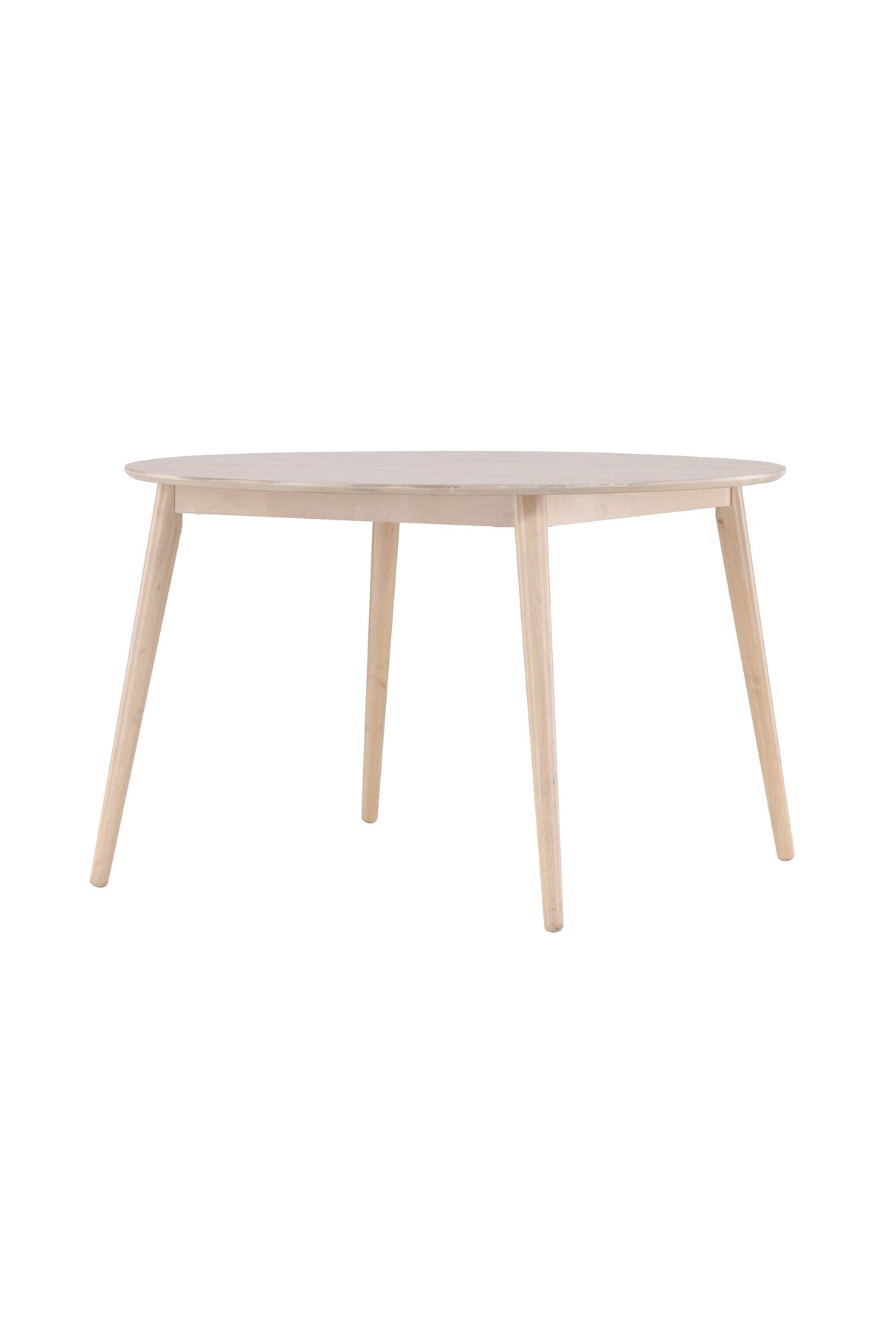 Flora runder Esstisch - white - wash/Gummi - Holz - Runde Esstische - ALVAHOME