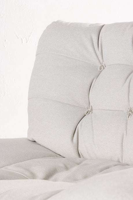 Florens Sessel - off - white/Stahl - Sessel - ALVAHOME