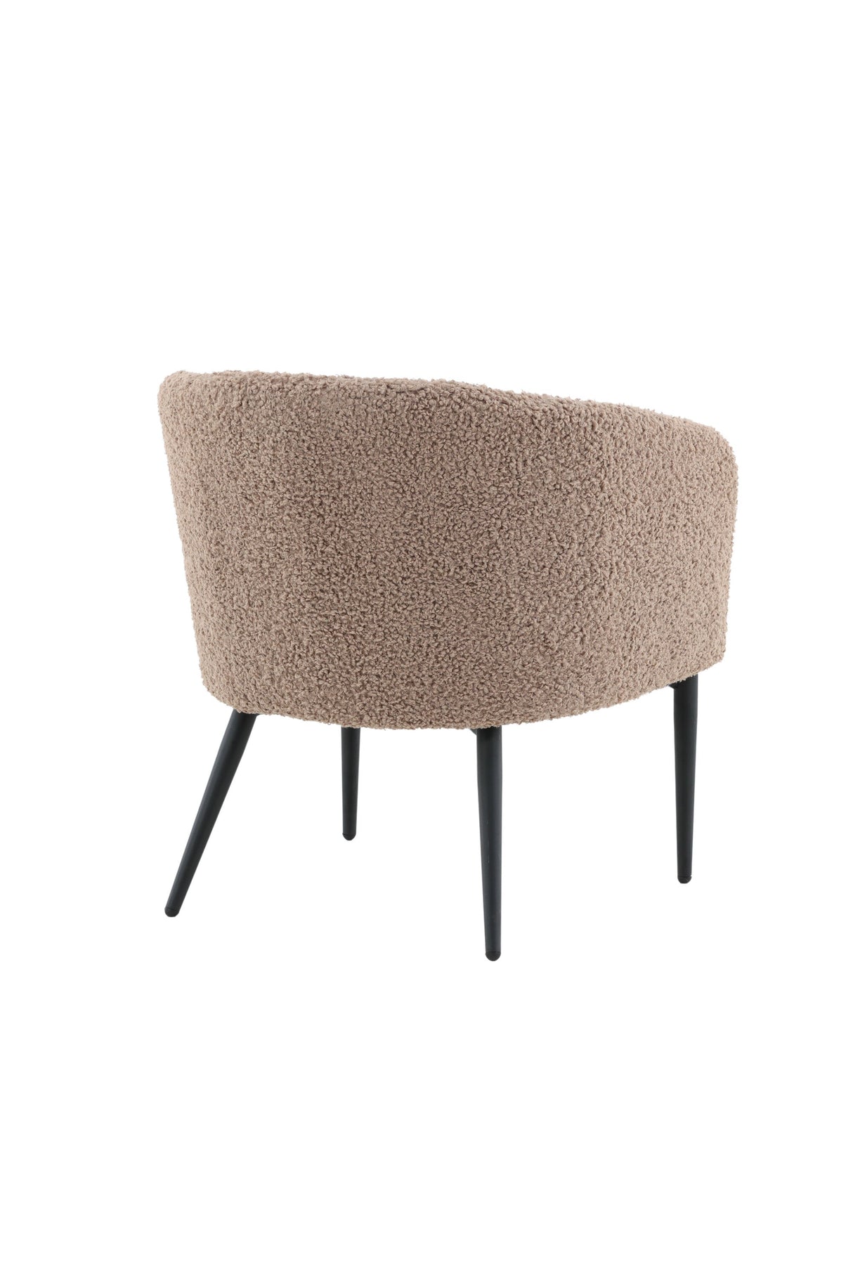 Fluffy Sessel - braun/Polyester - Teddy - Sessel - ALVAHOME