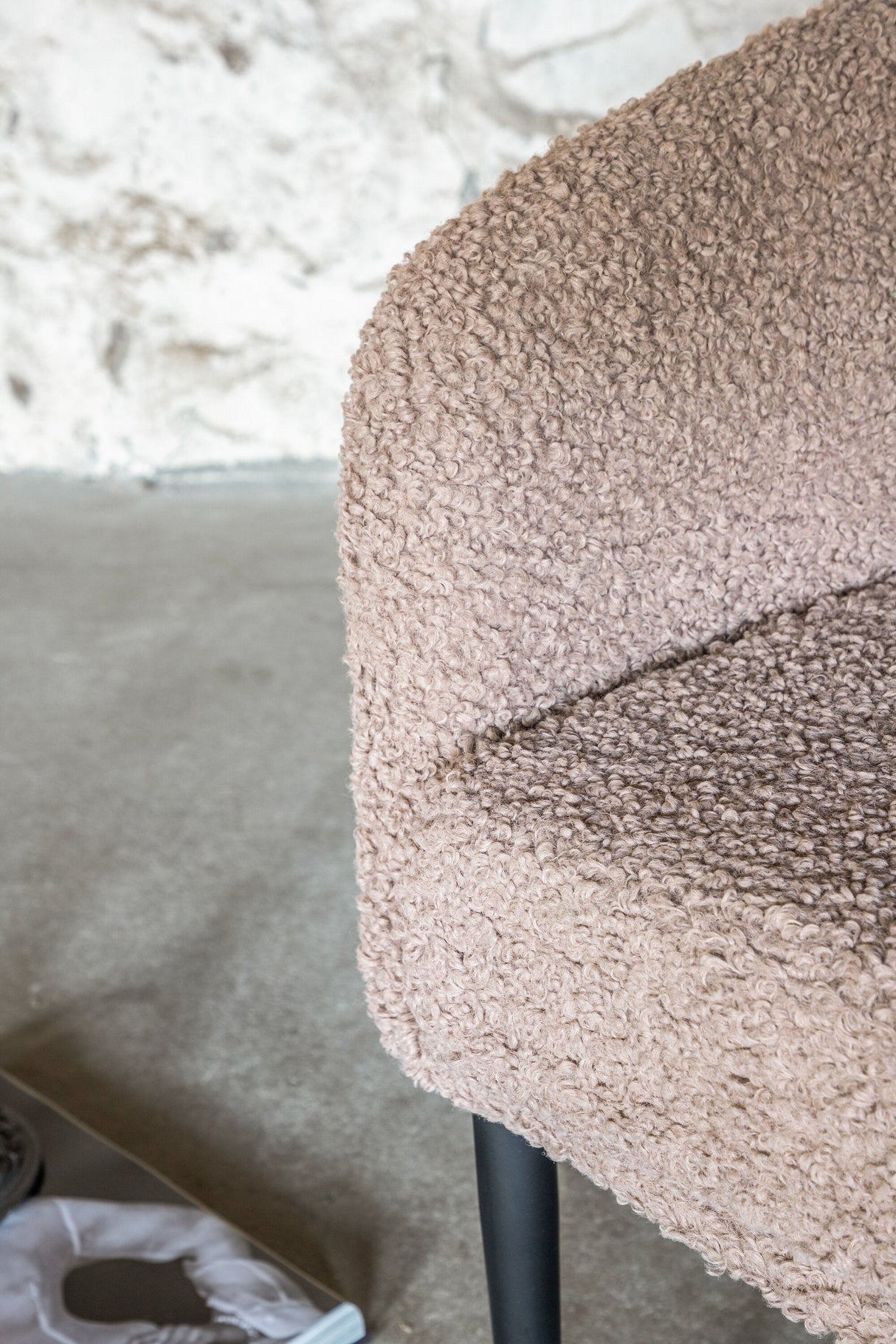 Fluffy Sessel - braun/Polyester - Teddy - Sessel - ALVAHOME