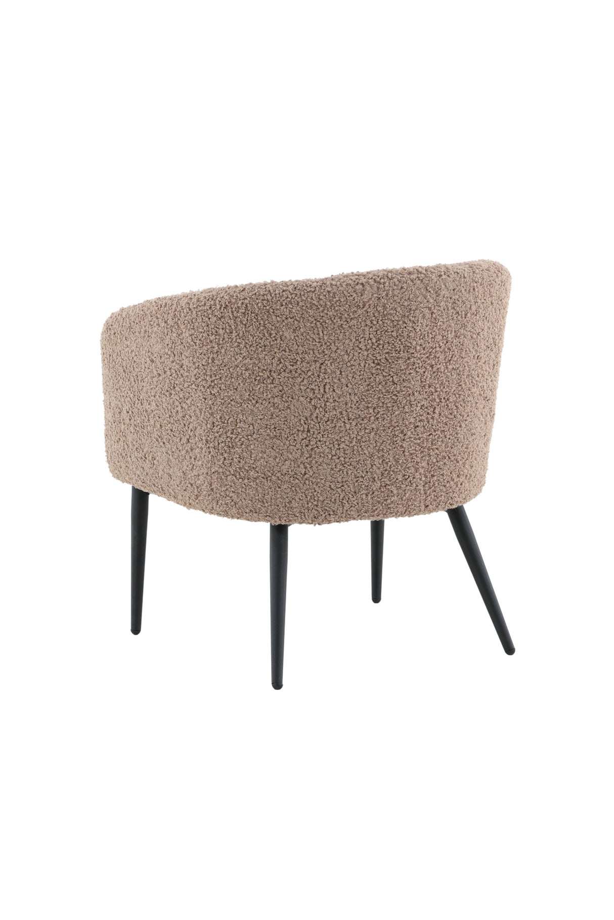 Fluffy Sessel - braun/Polyester - Teddy - Sessel - ALVAHOME