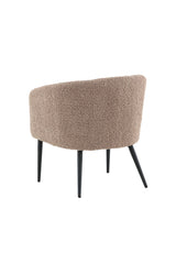 Fluffy Sessel - braun/Polyester - Teddy - Sessel - ALVAHOME
