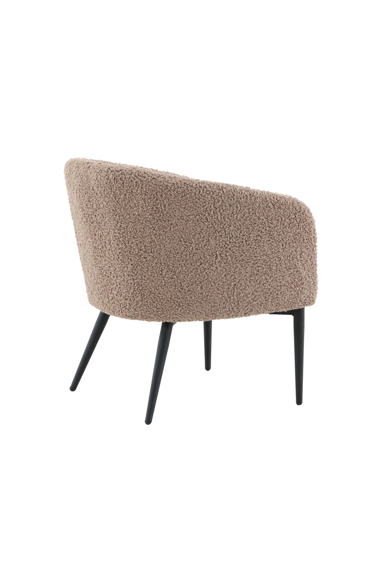 Fluffy Sessel - braun/Polyester - Teddy - Sessel - ALVAHOME