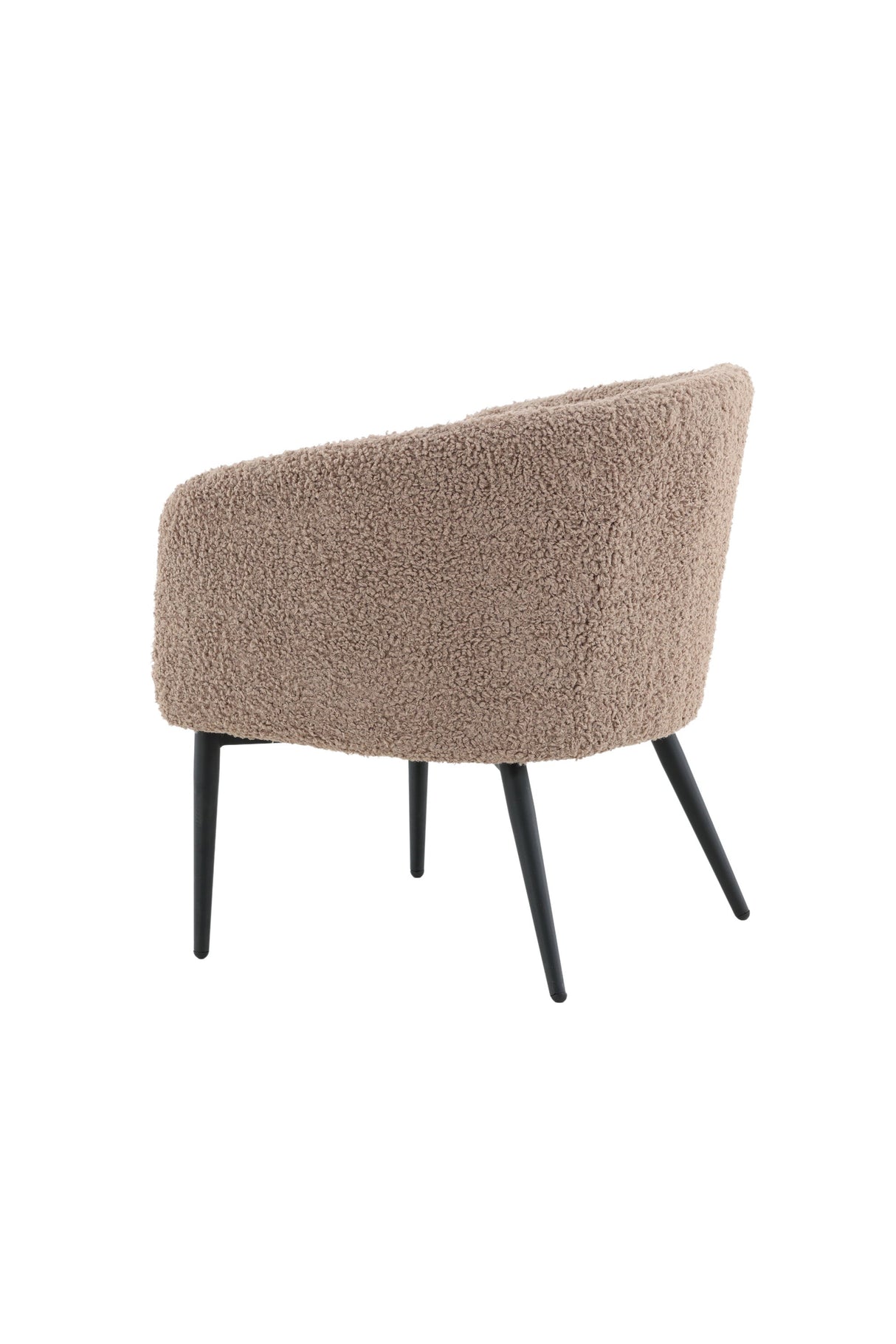 Fluffy Sessel - braun/Polyester - Teddy - Sessel - ALVAHOME