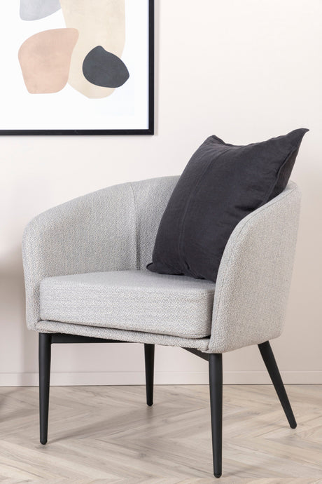 Fluffy Sessel - grau/Polyester - Sessel - ALVAHOME