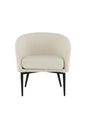 Fluffy Sessel - weiß/Polyester - Teddy - Sessel - ALVAHOME