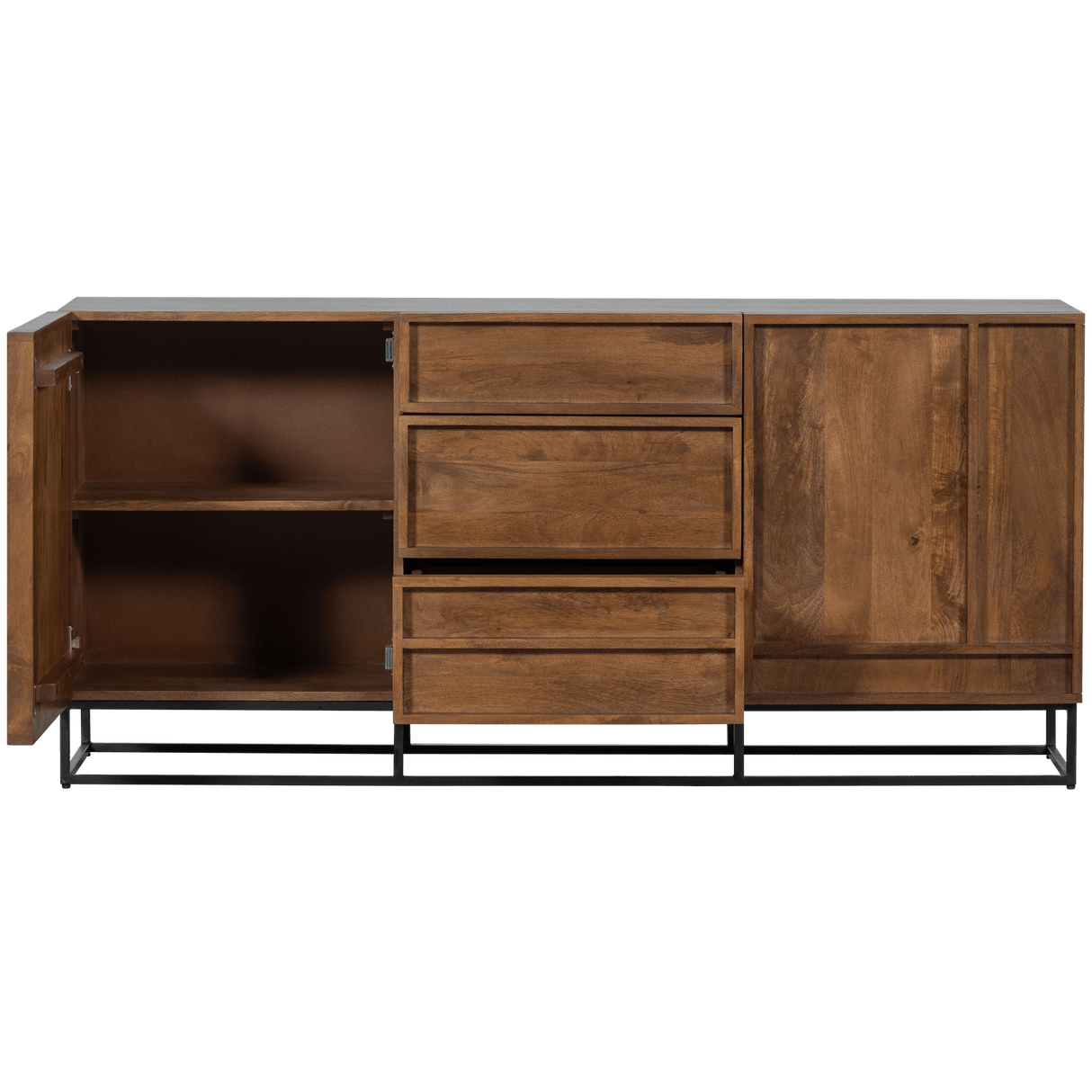 Forrest Sideboard - natürlich/Mangoholz - Sideboards - ALVAHOME