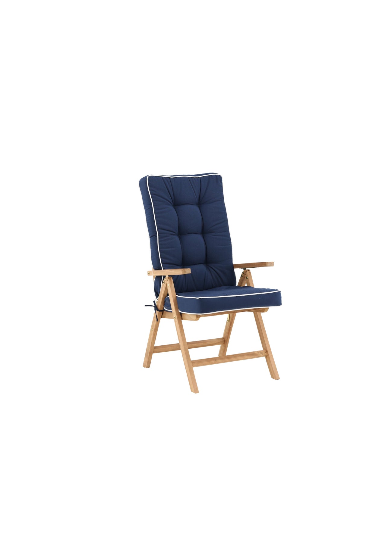 Fura Outdoor - Sitzpolster - blau/Polyester - Outdoor - Sitzpölster - ALVAHOME