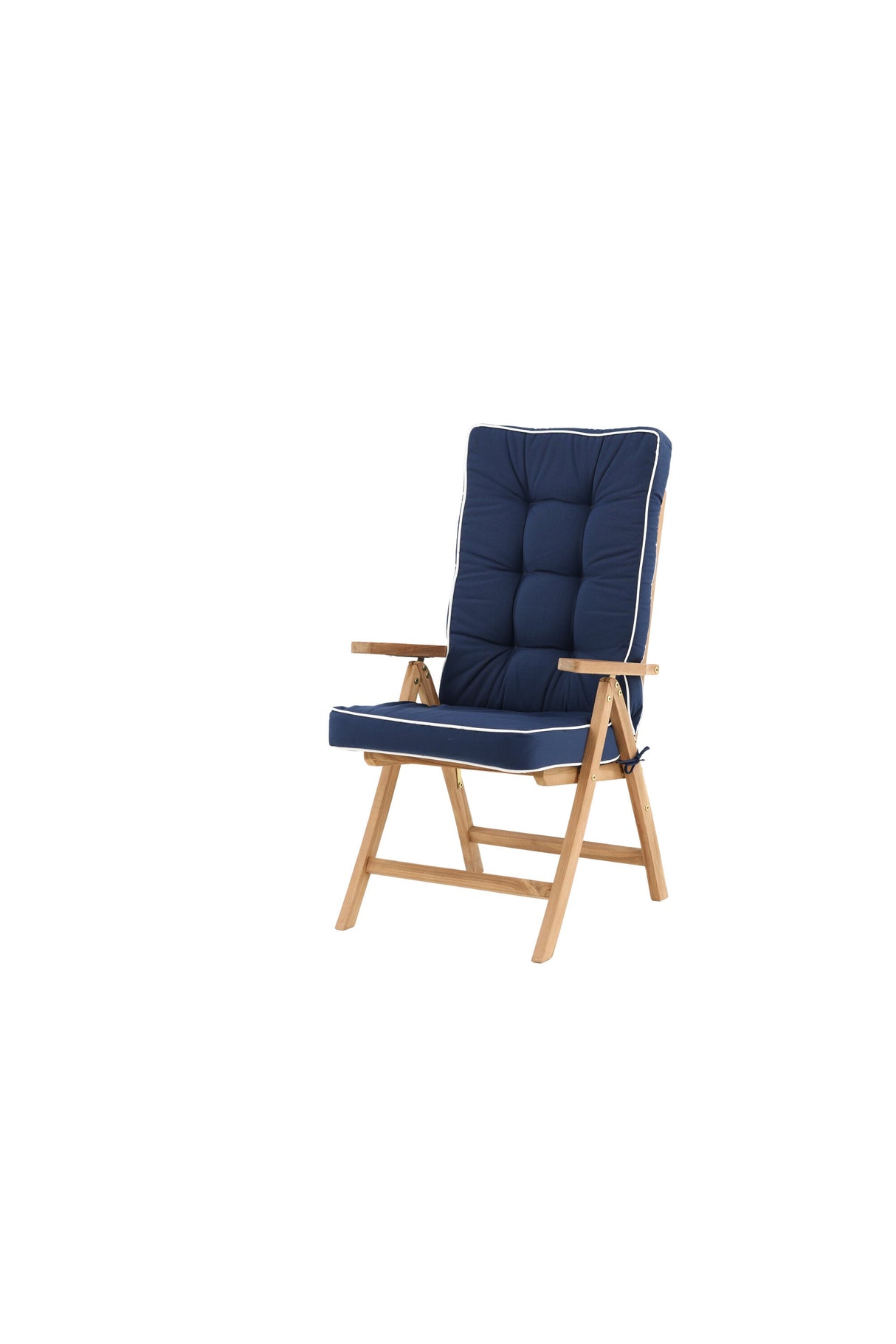 Fura Outdoor - Sitzpolster - blau/Polyester - Outdoor - Sitzpölster - ALVAHOME