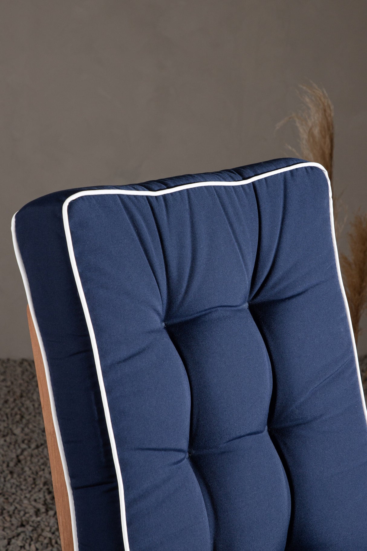 Fura Outdoor - Sitzpolster - blau/Polyester - Outdoor - Sitzpölster - ALVAHOME
