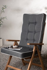Fura Outdoor - Sitzpolster - grau/Polyester - Outdoor - Sitzpölster - ALVAHOME
