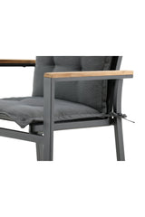 Fura Outdoor - Sitzpolster - hellgrau/Polyester - Outdoor - Sitzpölster - ALVAHOME