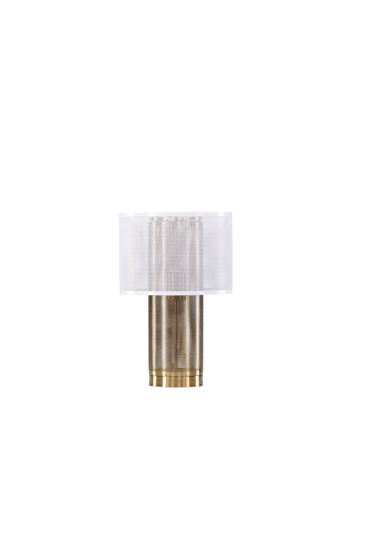 Gap Tischlampe - weiß/Eisen - Tischlampen - ALVAHOME