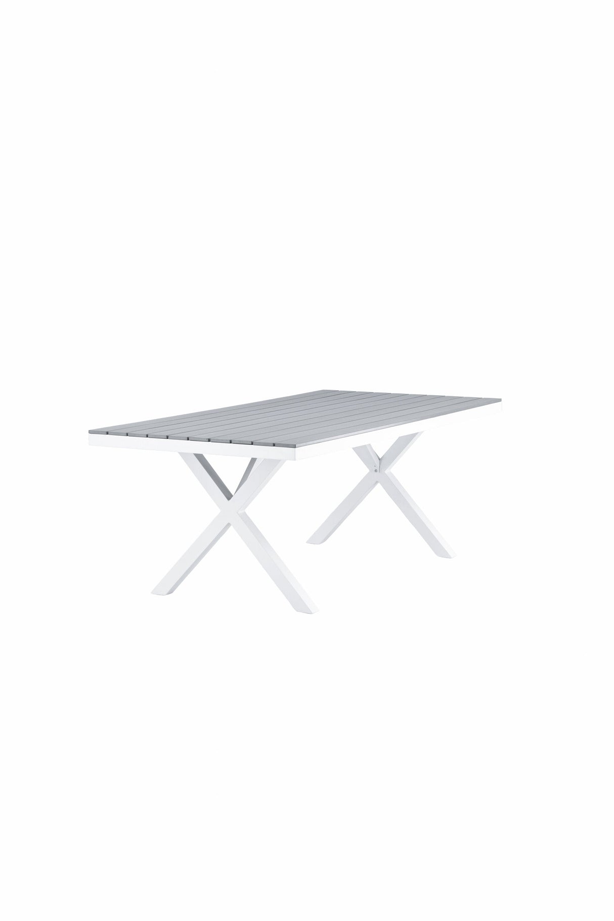 Garcia Outdoor - Esstisch rechteckig - grau/Aluminum - Outdoor - Esstische (rechteckig) - ALVAHOME