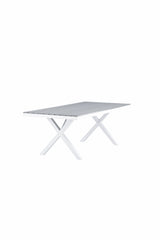 Garcia Outdoor - Esstisch rechteckig - grau/Aluminum - Outdoor - Esstische (rechteckig) - ALVAHOME