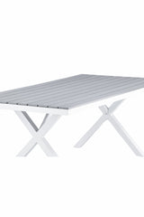 Garcia Outdoor - Esstisch rechteckig - grau/Aluminum - Outdoor - Esstische (rechteckig) - ALVAHOME