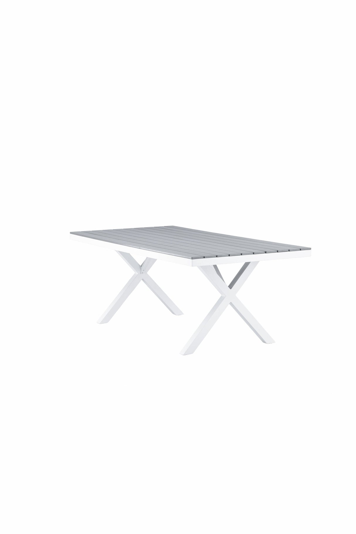 Garcia Outdoor - Esstisch rechteckig - grau/Aluminum - Outdoor - Esstische (rechteckig) - ALVAHOME