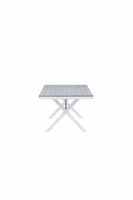 Garcia Outdoor - Esstisch rechteckig - grau/Aluminum - Outdoor - Esstische (rechteckig) - ALVAHOME