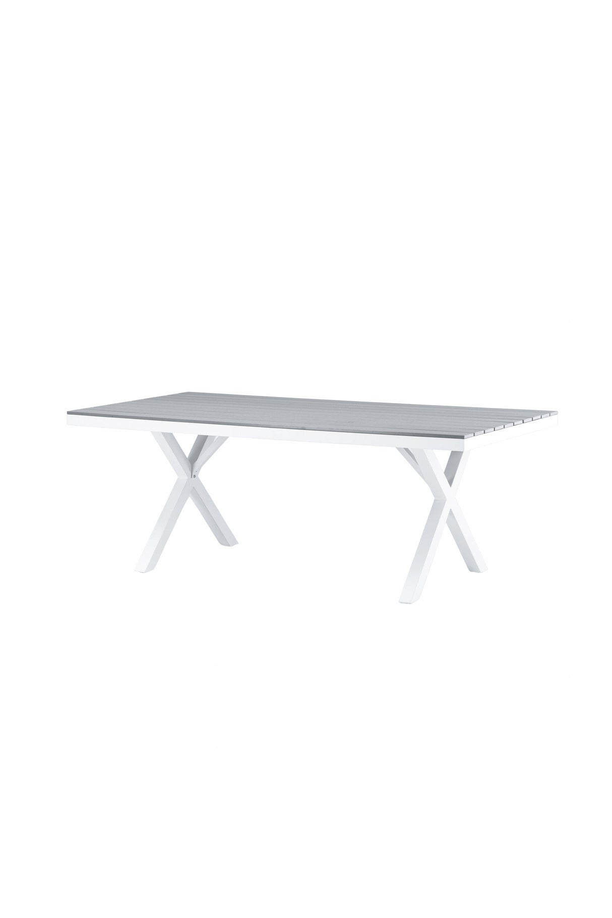 Garcia Outdoor - Esstisch rechteckig - grau/Aluminum - Outdoor - Esstische (rechteckig) - ALVAHOME