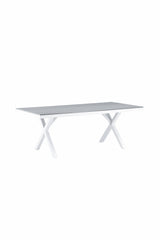Garcia Outdoor - Esstisch rechteckig - grau/Aluminum - Outdoor - Esstische (rechteckig) - ALVAHOME