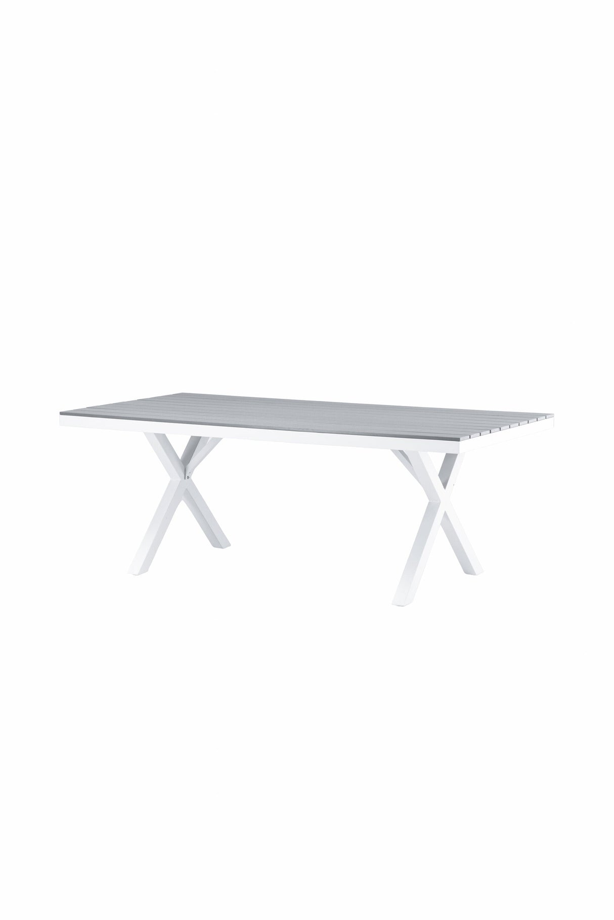 Garcia Outdoor - Esstisch rechteckig - grau/Aluminum - Outdoor - Esstische (rechteckig) - ALVAHOME