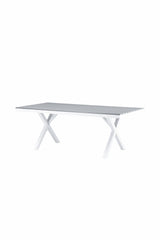 Garcia Outdoor - Esstisch rechteckig - grau/Aluminum - Outdoor - Esstische (rechteckig) - ALVAHOME