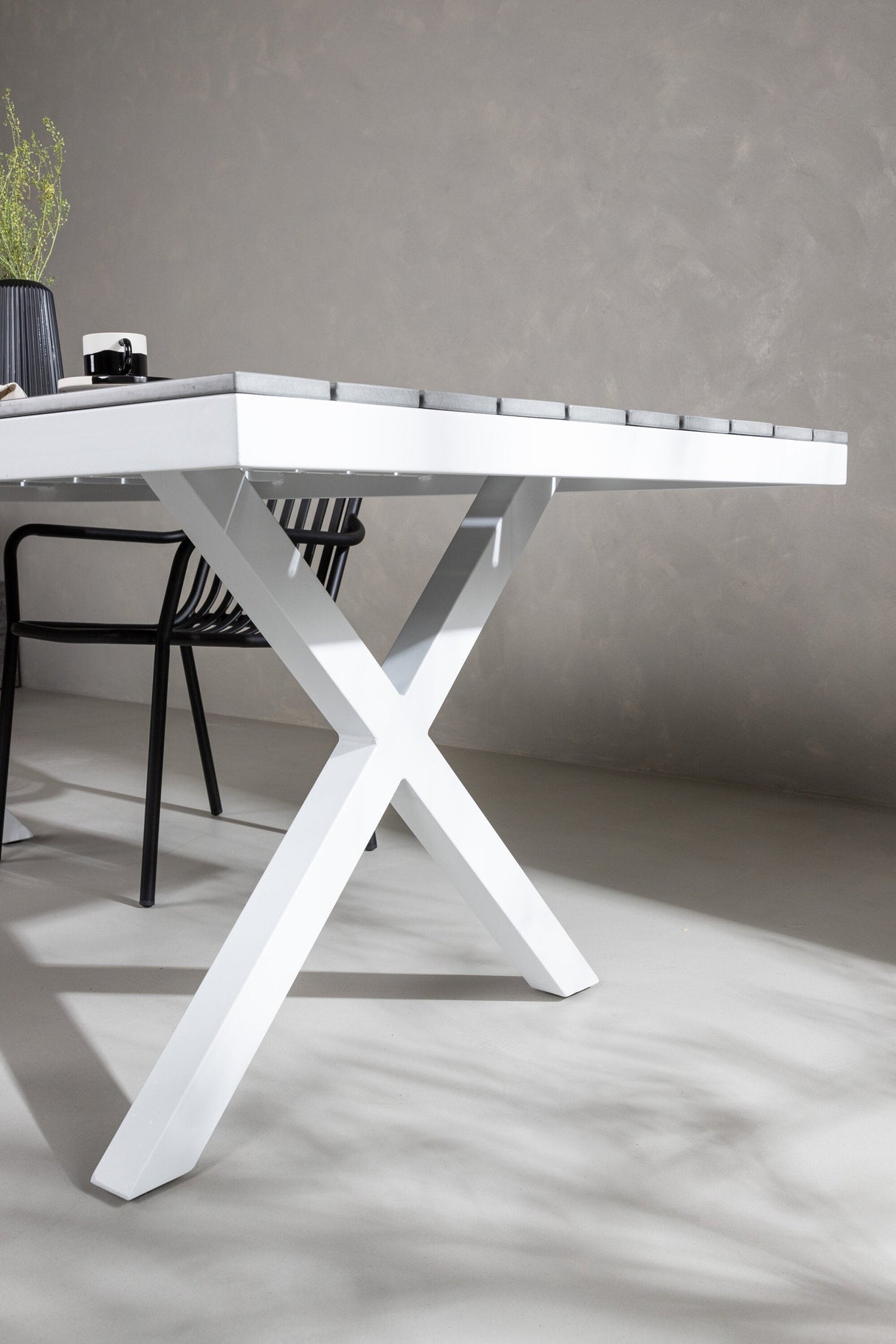 Garcia Outdoor - Esstisch rechteckig - grau/Aluminum - Outdoor - Esstische (rechteckig) - ALVAHOME