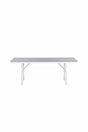 Garcia Outdoor - Esstisch rechteckig - grau/Aluminum - Outdoor - Esstische (rechteckig) - ALVAHOME