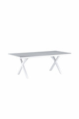 Garcia Outdoor - Esstisch rechteckig - grau/Aluminum - Outdoor - Esstische (rechteckig) - ALVAHOME