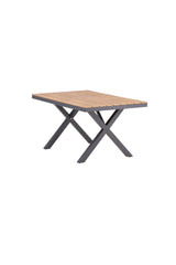 Garcia Outdoor - Esstisch rechteckig - natur/Aluminum - Outdoor - Esstische (rechteckig) - ALVAHOME