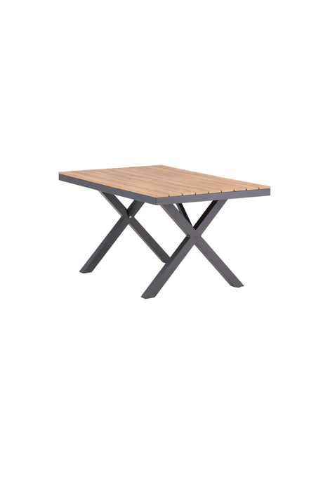 Garcia Outdoor - Esstisch rechteckig - natur/Aluminum - Outdoor - Esstische (rechteckig) - ALVAHOME
