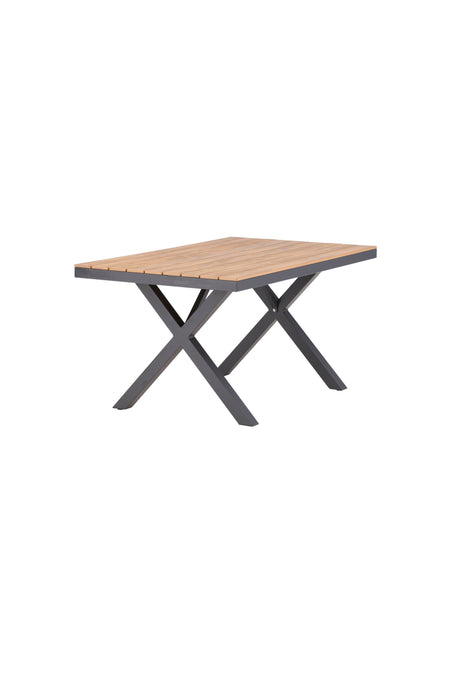 Garcia Outdoor - Esstisch rechteckig - natur/Aluminum - Outdoor - Esstische (rechteckig) - ALVAHOME