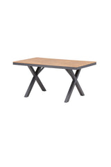 Garcia Outdoor - Esstisch rechteckig - natur/Aluminum - Outdoor - Esstische (rechteckig) - ALVAHOME