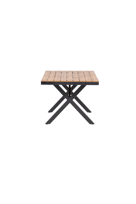 Garcia Outdoor - Esstisch rechteckig - natur/Aluminum - Outdoor - Esstische (rechteckig) - ALVAHOME