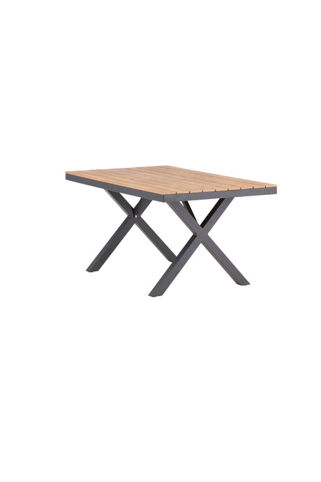 Garcia Outdoor - Esstisch rechteckig - natur/Aluminum - Outdoor - Esstische (rechteckig) - ALVAHOME