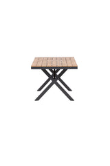 Garcia Outdoor - Esstisch rechteckig - natur/Aluminum - Outdoor - Esstische (rechteckig) - ALVAHOME