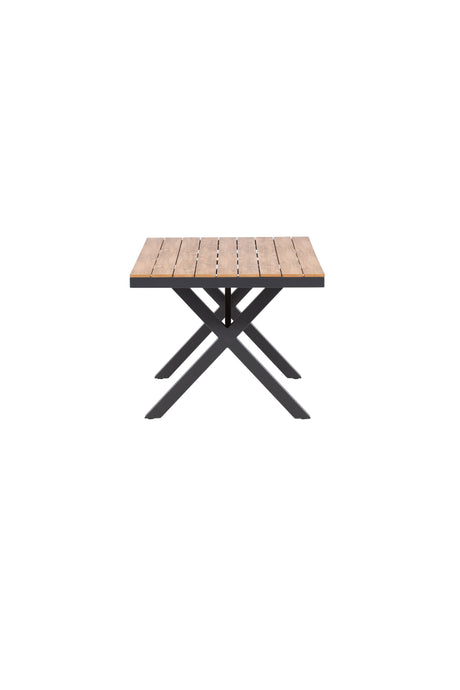 Garcia Outdoor - Esstisch rechteckig - natur/Aluminum - Outdoor - Esstische (rechteckig) - ALVAHOME