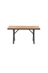 Garcia Outdoor - Esstisch rechteckig - natur/Aluminum - Outdoor - Esstische (rechteckig) - ALVAHOME