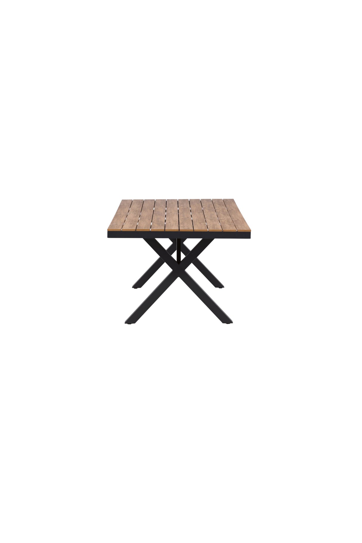 Garcia Outdoor - Esstisch rechteckig - schwarz/Aluminum - Outdoor - Esstische (rechteckig) - ALVAHOME