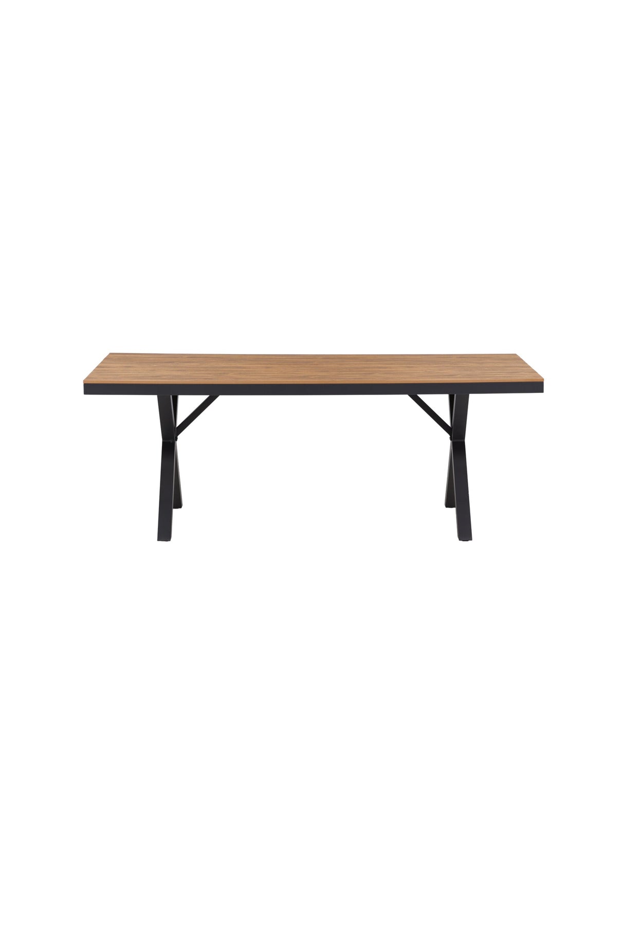 Garcia Outdoor - Esstisch rechteckig - schwarz/Aluminum - Outdoor - Esstische (rechteckig) - ALVAHOME