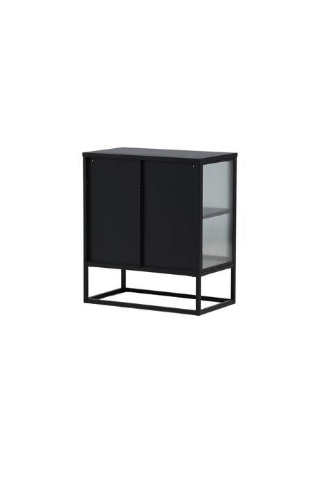 Garis Schrank - schwarz/Stahl - Schränke - ALVAHOME