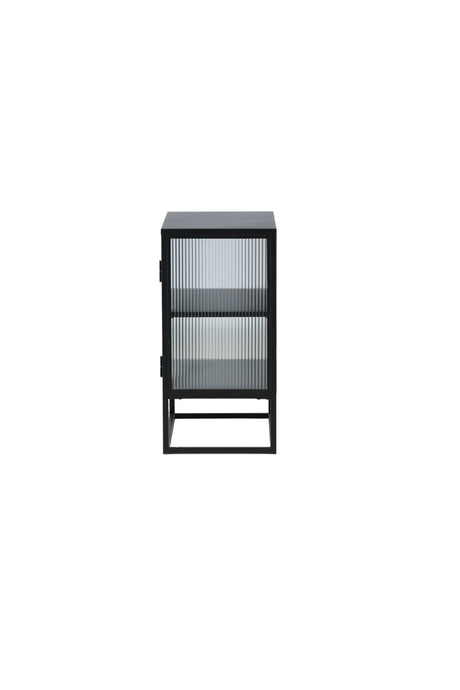 Garis Schrank - schwarz/Stahl - Schränke - ALVAHOME