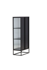 Garis Schrank - schwarz/Stahl - Schränke - ALVAHOME
