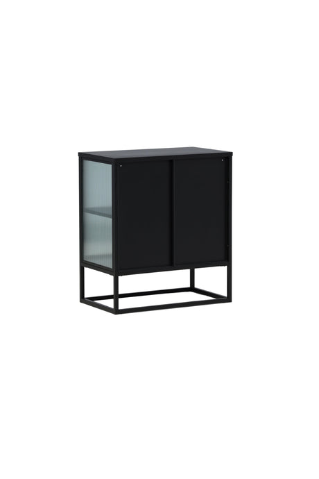 Garis Schrank - schwarz/Stahl - Schränke - ALVAHOME
