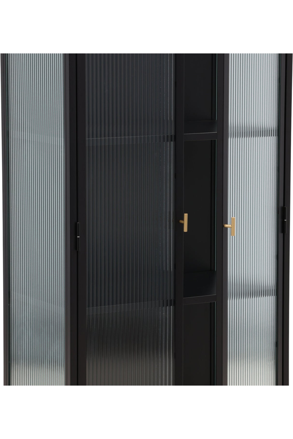 Garis Schrank - schwarz/Stahl - Schränke - ALVAHOME