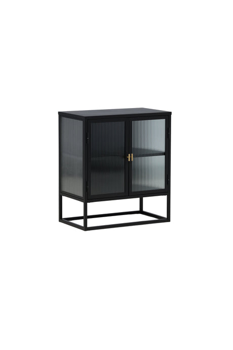 Garis Schrank - schwarz/Stahl - Schränke - ALVAHOME