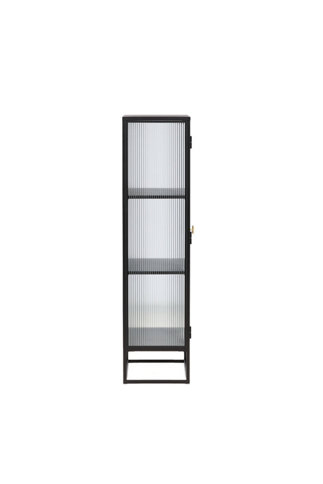 Garis Schrank - schwarz/Stahl - Schränke - ALVAHOME