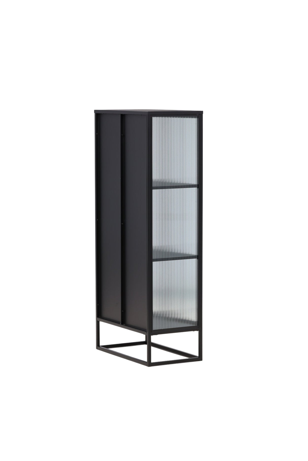 Garis Schrank - schwarz/Stahl - Schränke - ALVAHOME